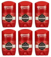 6x Old Spice Astronaut Deodorant Solid Stick For Men 0% Aluminium 6x50ml