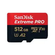 SanDisk Extreme Pro Micro SD 512GB SD Card 4K UHD A1 A2 170MB/s