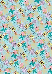 SpongeBob Square Wrapping Paper 4m
