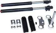 Motorcycle 735mm Front Shock Absorber Fork Hydraulic Suspension Assembly For Dirt Pit Bike Motocross Accessories(Black)