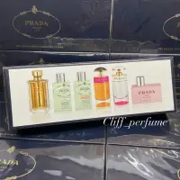 在飛比找蝦皮購物優惠-【克里夫香水店】PRADA 經典女性小香禮盒六入組