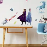 Roommates Frozen 2 Peel & Stick 21 Wall Decal Girls Room ELSA ANNA OLAF Stickers