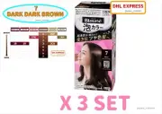 KAO BLAUNE FOAM COLOR #7 DARK DARK BROWN X 3 SET