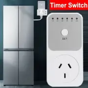 1-10 Hour Countdown Timer Switch Electrical Outlet Auto Timer Plug Power Socket