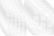 KAIHENG 306PCS Clear Double Sided Tape Mounting Putty Clear Sticky Dots Round and Square Sticky Dots Adhesive Putty Sticker for Hanging Pictures Poster Art Party Decoration