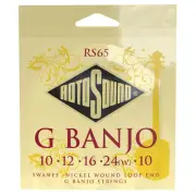 Rotosound RS65 Swanee G Banjo 5 String Set - Nickel Wound Loop End