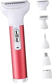Healeved Ladies Razor Lady Shaver Hair Removal Device Dehairing Tool Body Depilator Body Shaving Device Multifunctional Shaving Cutter Trimmer Rose Pink
