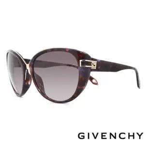 【GIVENCHY 紀梵希】法國風情繽紛微貓眼太陽眼鏡(- 繽紛紫 - GISGV876-0WTA)