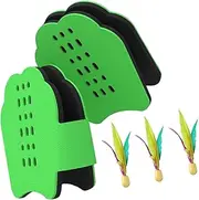 Generic Handbags Rackets, EVA Portable Paddles with Storage Bag, Badminton Rackets for Vacation in The Garden, Full Activities