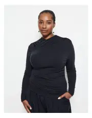 [Commonry] Leah Top in Navy