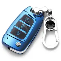 在飛比找ETMall東森購物網優惠-適用北京現代悅目鑰匙包套扣汽車