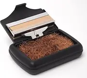 [SINTON] Metal cigarette case for pipe tobacco hookah tobacco loose tobacco (Matte Black)