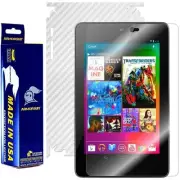 ArmorSuit Google Nexus 7 Screen Protector + White Carbon Fiber Skin Made in USA