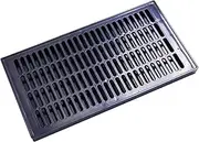 Plastic Drip Tray,Drip Tray,Kegeratorbeer Drip Trays,Rectangular Plastic Beer Surface Mount Drip Tray,No Drain,11.8"X6.3"X0.7" for Home Bar Mini Fridge