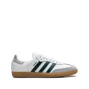[Adidas] Adidas Samba OG "Cloud White/Collegiate Green/Grey Two/Gum" Sneakers 4.5 UK WHITE/GREEN