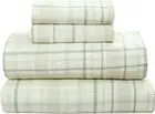 4 Piece 100% Cotton Flannel Sheet Set Queen - High GSM Deep Pockets, Warm Breath