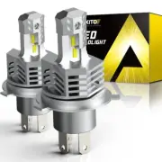 For Toyota Tundra 2014-2020 High Low Beam LED H4 9003 Headlight Bulb Wireless 2x (for: Smart)