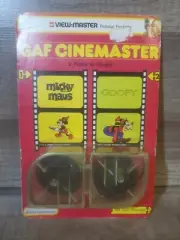 Vintage View-Master GAF CINEMASTER FILM MICKY MAYS AND GOOFY New Old Stock RARE