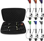 Fishing Swinger Set Bite Indicator Illuminated Swinger with Storage Case Fishing Tackle