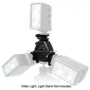 LSP Photography Flash Light 3 Head Triple Hot Shoe Mount Adapter Flash
