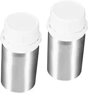 2pcs Portable Refillable Perfume Bottles Essential Oil Containers with Leakproof Caps for Travel and Daily Use Versatile Oil Packaging for Cosmetics and Liquids