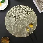 2PCS Ventilated Heat-resistant Mats Plastic Coaster Dining Table Decor