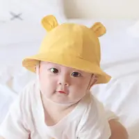 在飛比找ETMall東森購物網優惠-橙子嬰兒春秋薄款遮陽防疫童帽