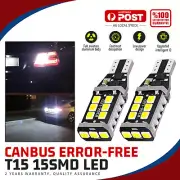 White 20PC T15 W16W 2835 15SMD Canbus ERROR FREE LED Turn Signal Light Backup (for: NSU)