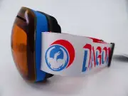 Dragon Snow Goggles X1 VERGE - Lumalens Flash Blue + Dark Smoke Lens w/ Hardcase