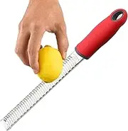 Vriusi Potato Grater, Kitchen Grater - Cheese Grader Lemon Zester Potato Grader,Grater and Shredder, Block Grater with Protective Cover for Parmesan