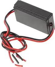 ETHZZLE Car Light Controller Brake Light Flasher LED Stop Light Flasher Module Flasher Module for LED Tail Light Motorcycle Stop Light Flasher Module Motorcycle Parts Abs Plastic Black