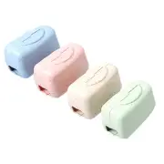 4 Pcs Cap Portable Toothbrush Protective Cover Waterproof Travel Women's