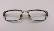 2056 - OAKLEY METAL PLATE BLACK FRONT FACE NEW AUTHENTIC