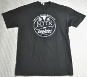 FIRESTONE WALKER Brewing Co SHIRT Sz M NEW Black Nitro Merlin Milk Stout Cookies