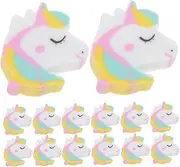 GRADENEVE 50pcs Mini Horse Erasers for Portable Cute Animal Erasers for Classroom Rewards Efficiently Removes Pencil Marks for Birthday Party Favors and School Supplies
