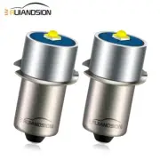 2PCS Maglite LED P13.5S 2525 3W Magnum Light Bulb Globe Torch Flashlight 3V-18V