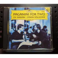 在飛比找蝦皮購物優惠-美版銀圈 帕格尼尼:小提琴與吉他二重奏 夏漢/索爾徹 Pag