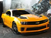 2012 Chevrolet Camaro Metal Sign: Transformers Movie Bumblebee