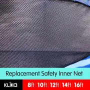 REPLACEMENT TRAMPOLINE SAFETY INNER NET OUTDOOR 8ft 10ft 12ft 14ft 16ft