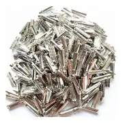 300 Pcs Shoelace Bullet Metal Ends Aglet Repair Shoe Lace Tips Replacement DI...