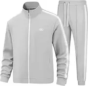 [BASICDOT] Men's Tracksuit Set, Jogging Suit, Men's Sports Suit, Long Sleeve Leisure Suit, Men's Tracksuit