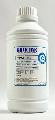 Digital Textile Pigment Cyan Bulk Ink 1kg TP5603C for 4720 Printers