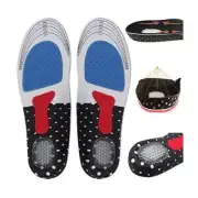1-Pair Plantar Fasciitis Gel Insoles - Arch Support Orthotic Inserts Pads