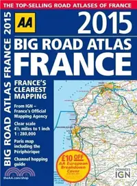 在飛比找三民網路書店優惠-Big Road Atlas France 2015