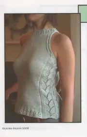 Laura Nelkin Knitting Pattern - Jamie Lee Sleeveless Shell w/ Waist Shaping