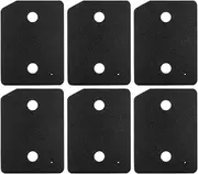 6 pieces dryer filter for Miele T1 series heat pump dryer, 9164761 sponge filter, foam filter, replacement parts, filter, foam sponge for condenser dryer, tumble dryer, base filter