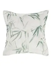 [Grace by Linen House] Bamboo Florette Cushion Sage