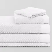 Sheridan Patterson Towel Range - Bath Mat in White Cotton