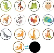 24Pcs Potty Training Seat Magic Sticker, Reusable Potty Training Stickers Potty