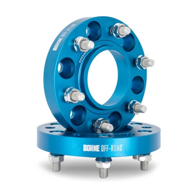 Mishimoto BNWS-005-381BL 1.50" Blue Wheel Spacers 6X139.7 78.1mm CB M14x1.5